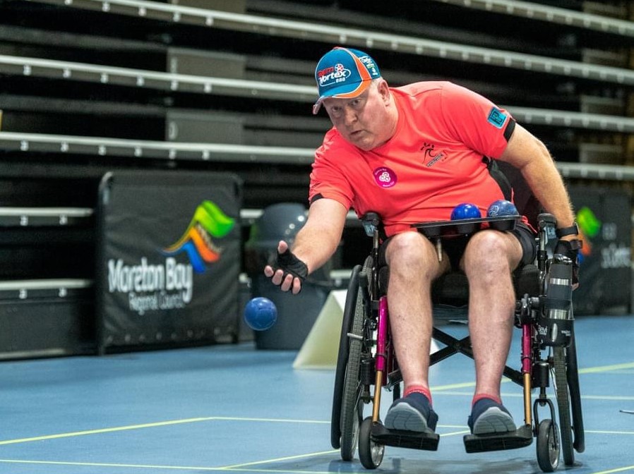 Bruce's story - living with MS and playing boccia